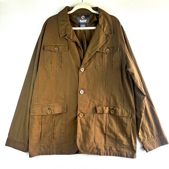 Guide Gear Other - Guide Gear Chore Jacket Mens Large Brown Tan Outdoors Camping Hunting Tactical